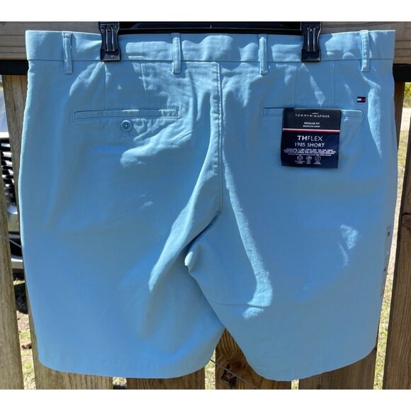 Tommy Hilfiger Mens size 38 blue Brooklyn Shorts Organic Cotton THFlex  Regular - Picture 2 of 4